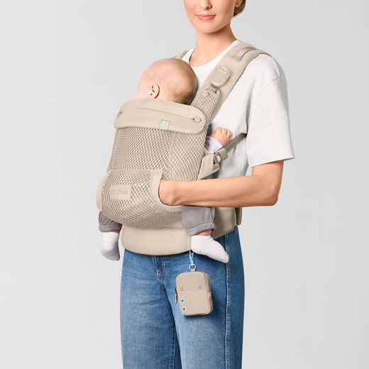 Mochila portabebés Cybex Laya Almond Beige