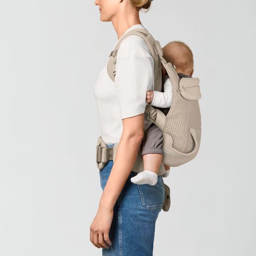 Mochila portabebés Cybex Laya Almond Beige