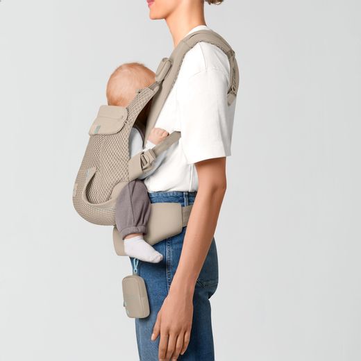 Mochila portabebés Cybex Laya Almond Beige