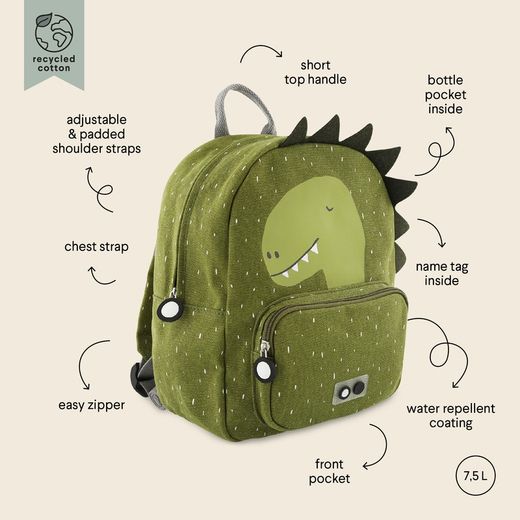 Mochila Trixie Dinosaurio