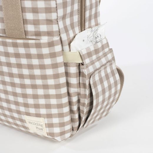 Mochila Walking Mum Caetana Sand