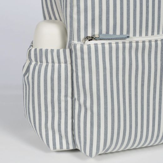 Mochila Walking Mum Praliné Rayas Matcha