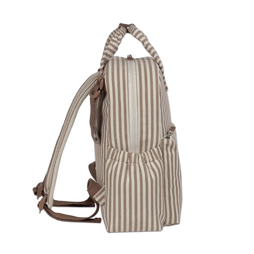 Mochila Walking Mum Praliné Rayas Moka