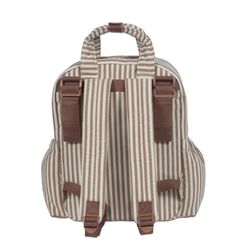 Mochila Walking Mum Praliné Rayas Moka