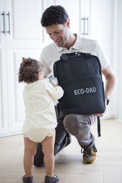 Mochila XL Walking Mum Eco Dad black