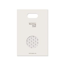 Muselina Walking Mum Botton Flores