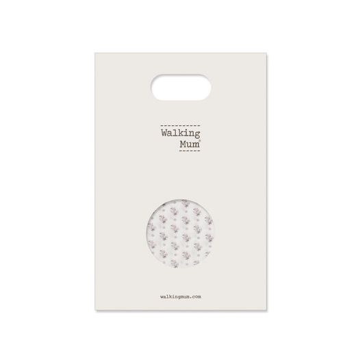 Muselina Walking Mum Botton Flores