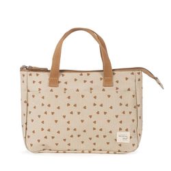 Neceser Walking Mum Corazones Poppy Canela