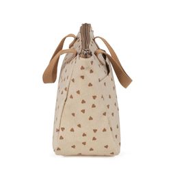 Neceser Walking Mum Corazones Poppy Canela