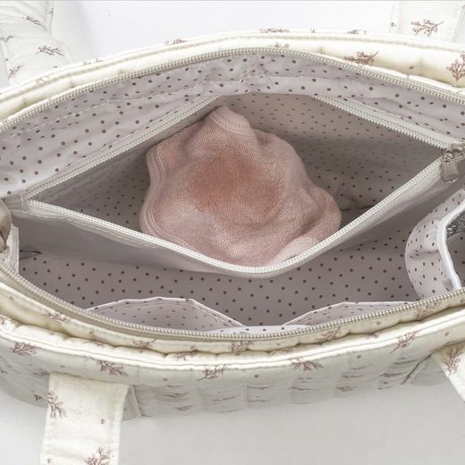Organizador Crossbody Walking Mum Mimosa rosa