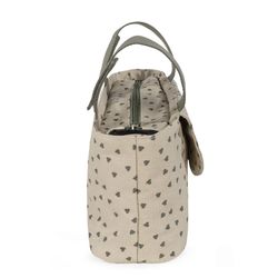 Organizador Walking Mum Corazones Poppy Musgo