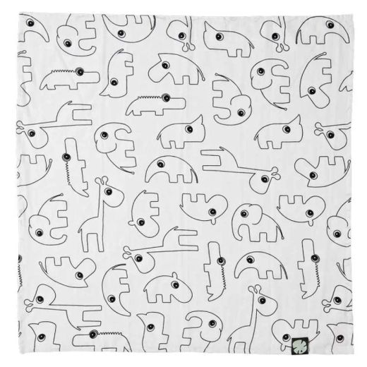 Pack 2 muselinas Donebydeer Tropic