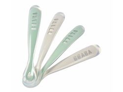 Pack 4 cucharas Beaba Soft silicona