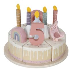 Pastel de cumpleaños Little Dutch rosa
