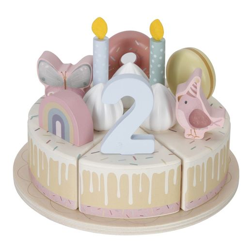 Pastel de cumpleaños Little Dutch rosa