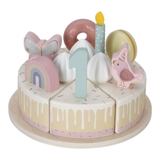 Pastel de cumpleaños Little Dutch rosa
