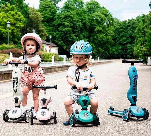 Patinete 2 en 1 Scoot and Ride Highwaykick Blueberry