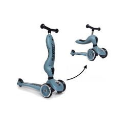 Patinete 2 en 1 Scoot and Ride Highwaykick Steel