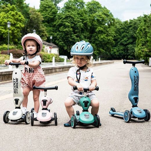 Patinete 2 en 1 Scoot and Ride Highwaykick Steel