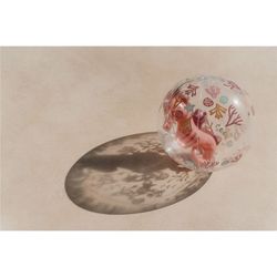 Pelota de playa 3D Little Dutch Ocean rosa