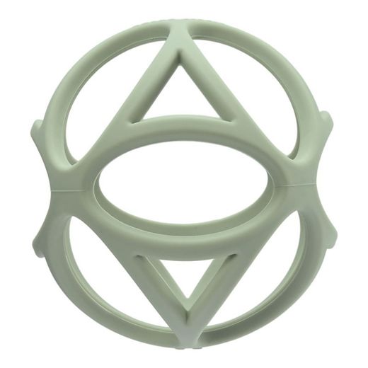 Pelota sensorial silicona verde Little Dutch
