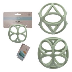 Pelota sensorial silicona verde Little Dutch