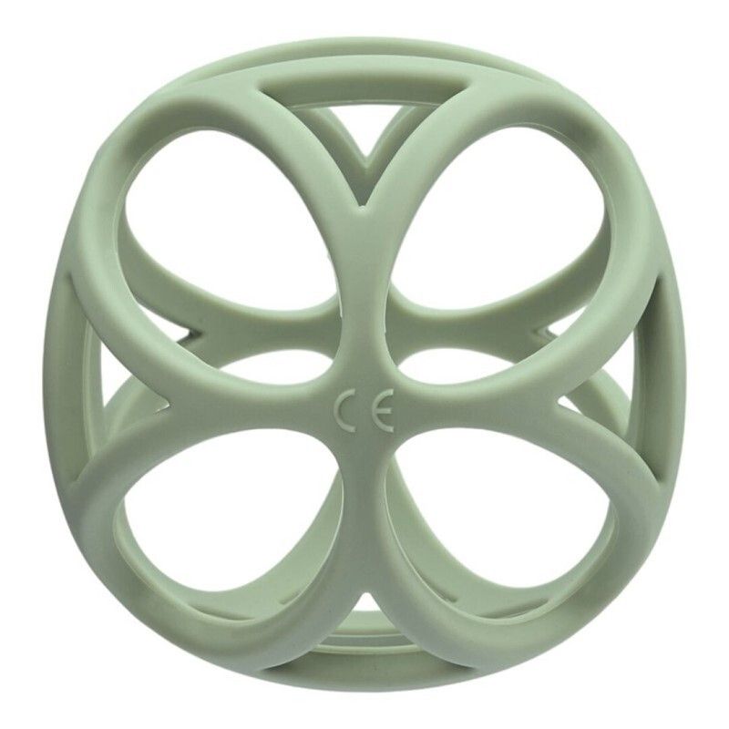 Pelota sensorial silicona verde Little Dutch