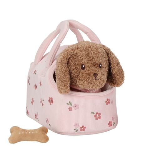 Perrito peluche Little Dutch Jackie con bolsa