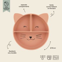 Plato compartimentado Trixie Cat