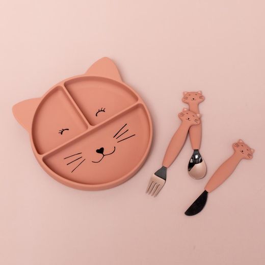 Plato compartimentado Trixie Cat