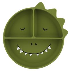Plato compartimentado Trixie Dino
