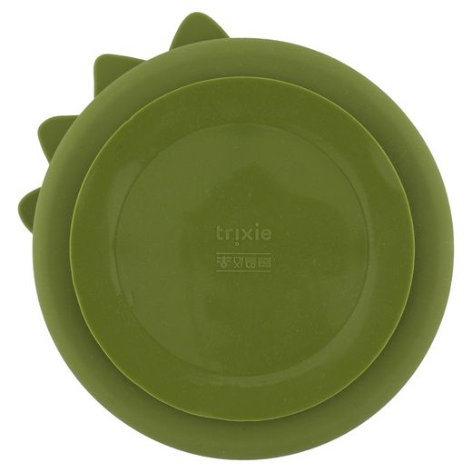 Plato compartimentado Trixie Dino