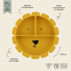 Plato compartimentado Trixie Lion