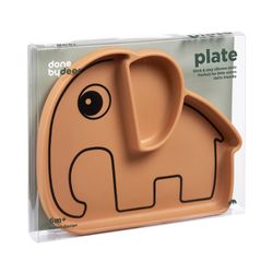 Plato de silicona DonebyDeer Elefant mostaza