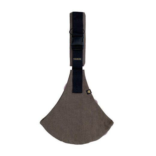 Portabebés bandolera Wildride Linen Brown