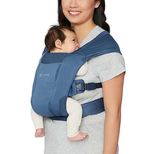 Mochila Portabebés Ergobaby Embrace Air Azul