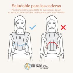 Mochila Portabebés Ergobaby Embrace Air Azul