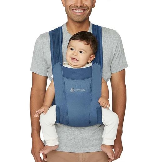 Mochila Portabebés Ergobaby Embrace Air Azul