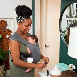 Mochila Portabebés Ergobaby Embrace Air Gris Oscuro