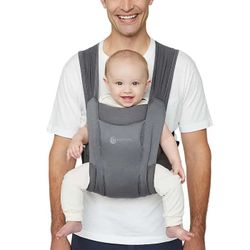 Mochila Portabebés Ergobaby Embrace Air Gris Oscuro