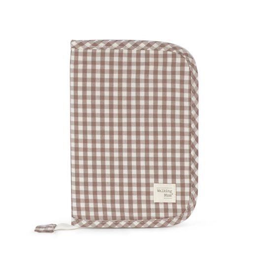 Portadocumentos walking Mum Praliné Vichy Moka