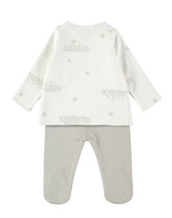 Primera puesta BabyClic Starry Night blanco Talla 0
