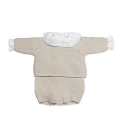 Primera puesta Pasito a Pasito Tricot beige