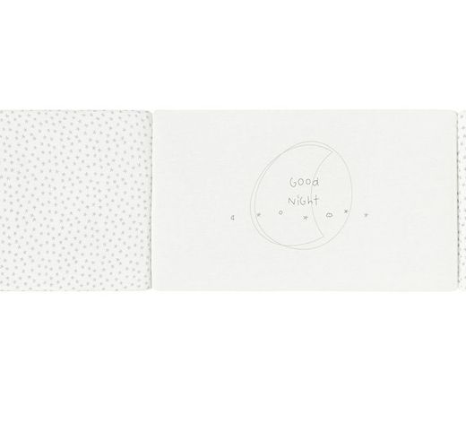Protector de cuna Babyclic Night Stories Blanco