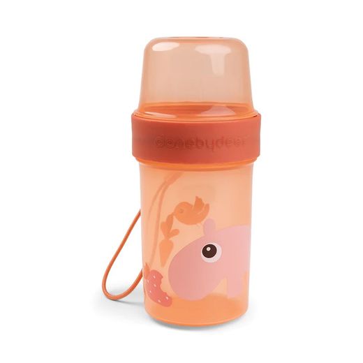 Recipiente snack bidireccional 150ml-320ml Donebydeer Ozzo Papaya