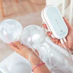 Sacaleches Innogio doble con aspirador nasal GIO-360