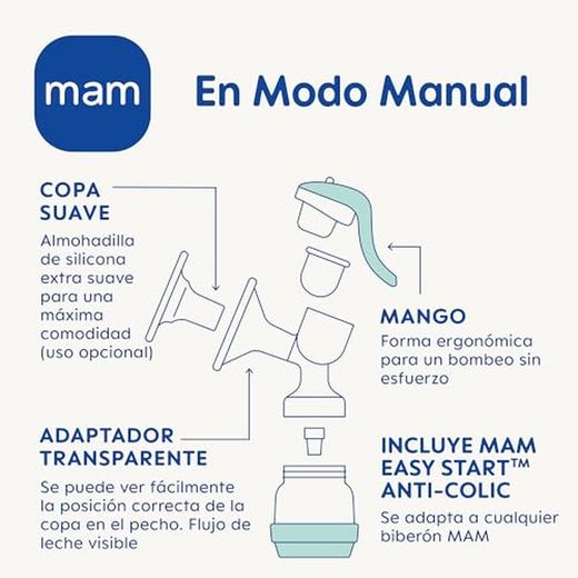 Sacaleches Mam doble 2 en 1