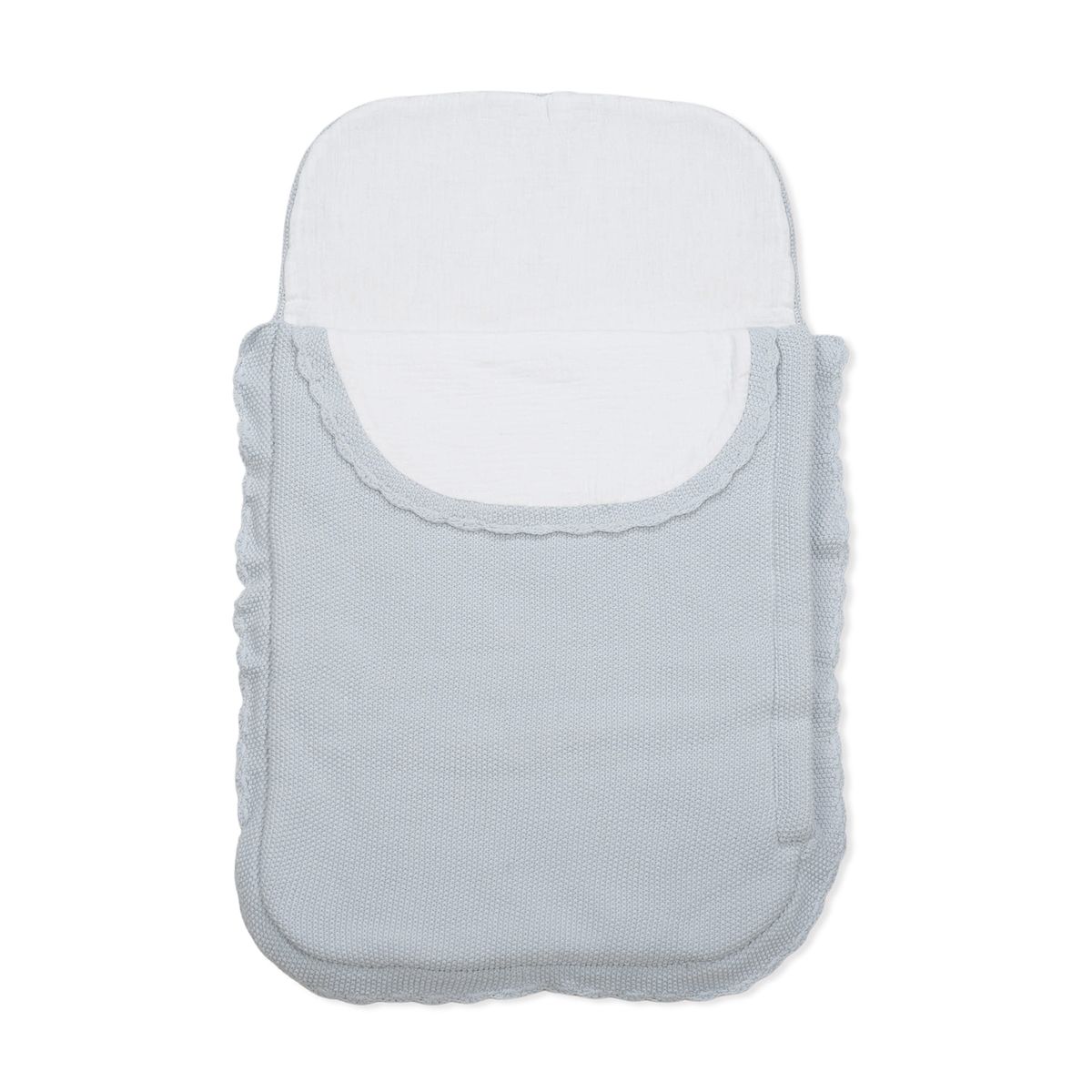 Saco capazo Pasito a pasito Tricot Azul