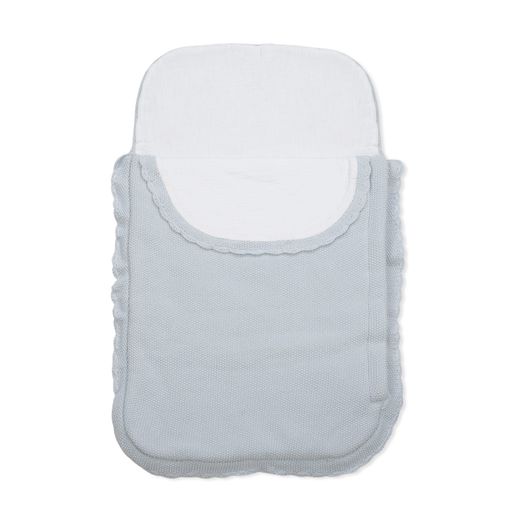 Saco capazo Pasito a pasito Tricot Azul