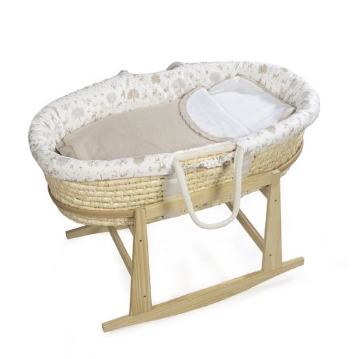 Saco capazo Pasito a Pasito Tricot Beige